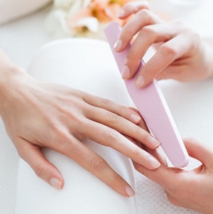 File the nail